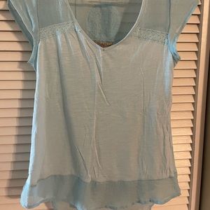 Lucky Brand Light Blue Top